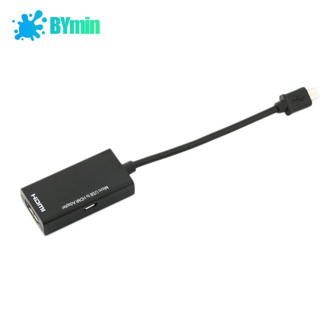 BY Micro USB to HDMI Adapter Cable Converter Adapter Mini DisplayPort to HDMI