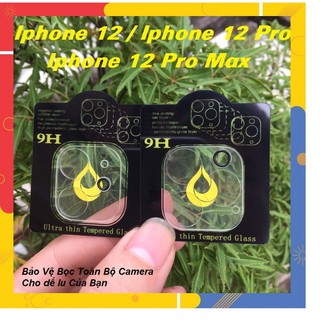 Miếng dán cụm camera iphone 13 pro max /13/13 pro / 12 mini / 12 / 12 pro / 12 pro max