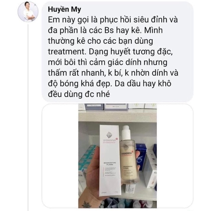 Huyết tương phục hồi da Evenswiss Plasma