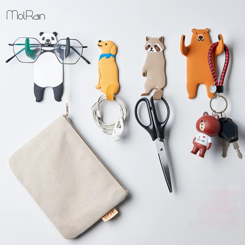 Móc Treo Chìa Khóa Hình Động Vật Hoạt Hình Ngộ Nghĩnh