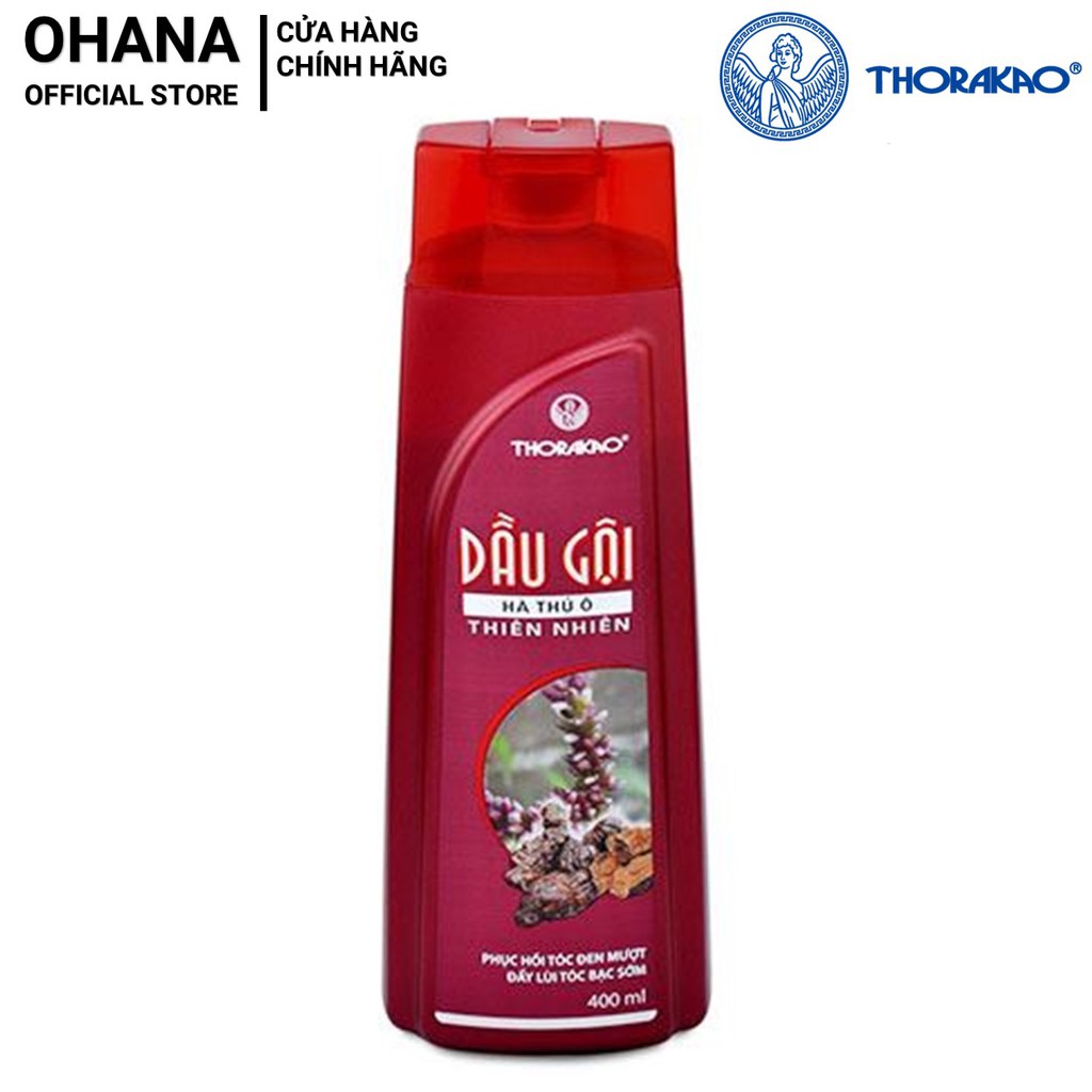 Dầu Gội Thorakao Hà Thủ Ô 400ml