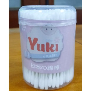 Hộp tăm bông cho trẻ em YUKI Nhật Bản