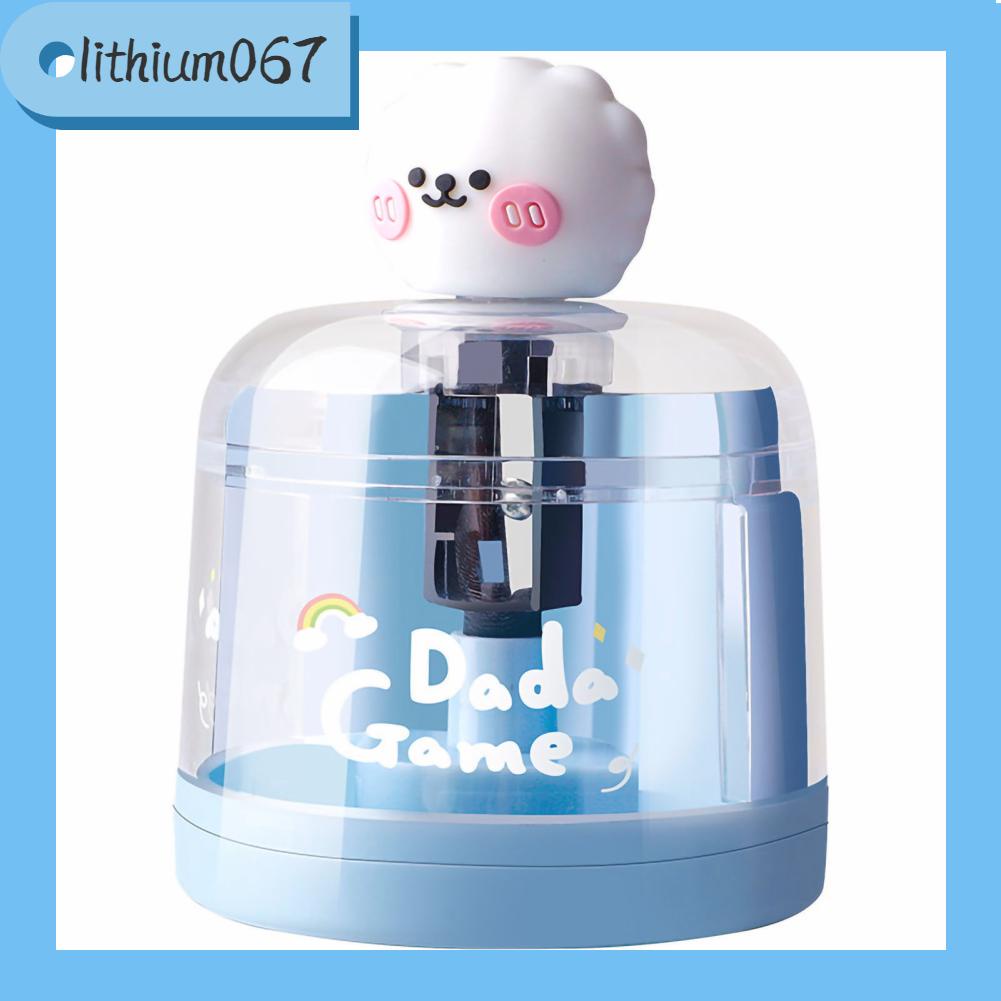 Lithium067 Máy mài bút chì điện Tự động hoàn toàn tự Kiểu dáng vật dễ thương Nonslip Pads cho trường học văn phòng tại nhà