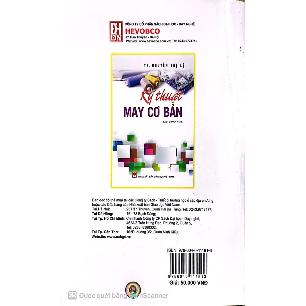 Sách - Kỹ Thuật May Cơ Bản