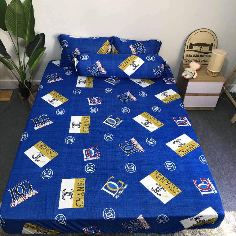 Bô ga và vỏ gối thun Hàn Thương Hiệu - drap thun Hàn