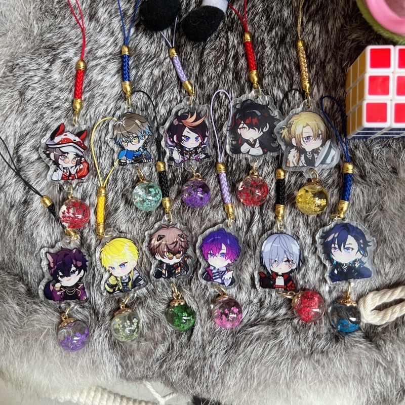 Móc điện thoại Vtuber Luxiem Noctyx và Shoto 11 mẫu