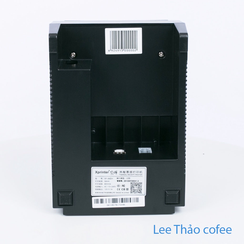 Máy in bill hoá đơn Xprinter 58IIH + Luôn Tặng Free cuộn giấy in nhiệt - Hàng chính hãng lee thảo coffee