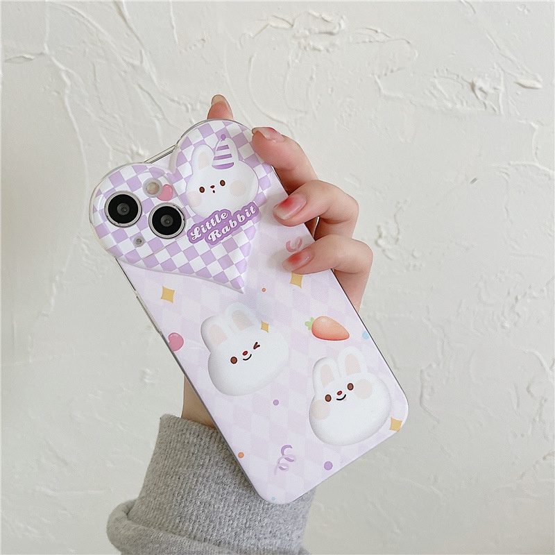 Ốp lưng iphone Ốp Điện Thoại Hình Thỏ Hoạt Hình Cho iphone/xs/7/8/Pro/Max/Mini 12 13Pro Dinuo case