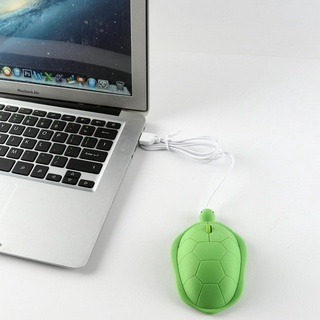 Chuột quang có dây 3 nút 1600dpi hình rùa dễ thương