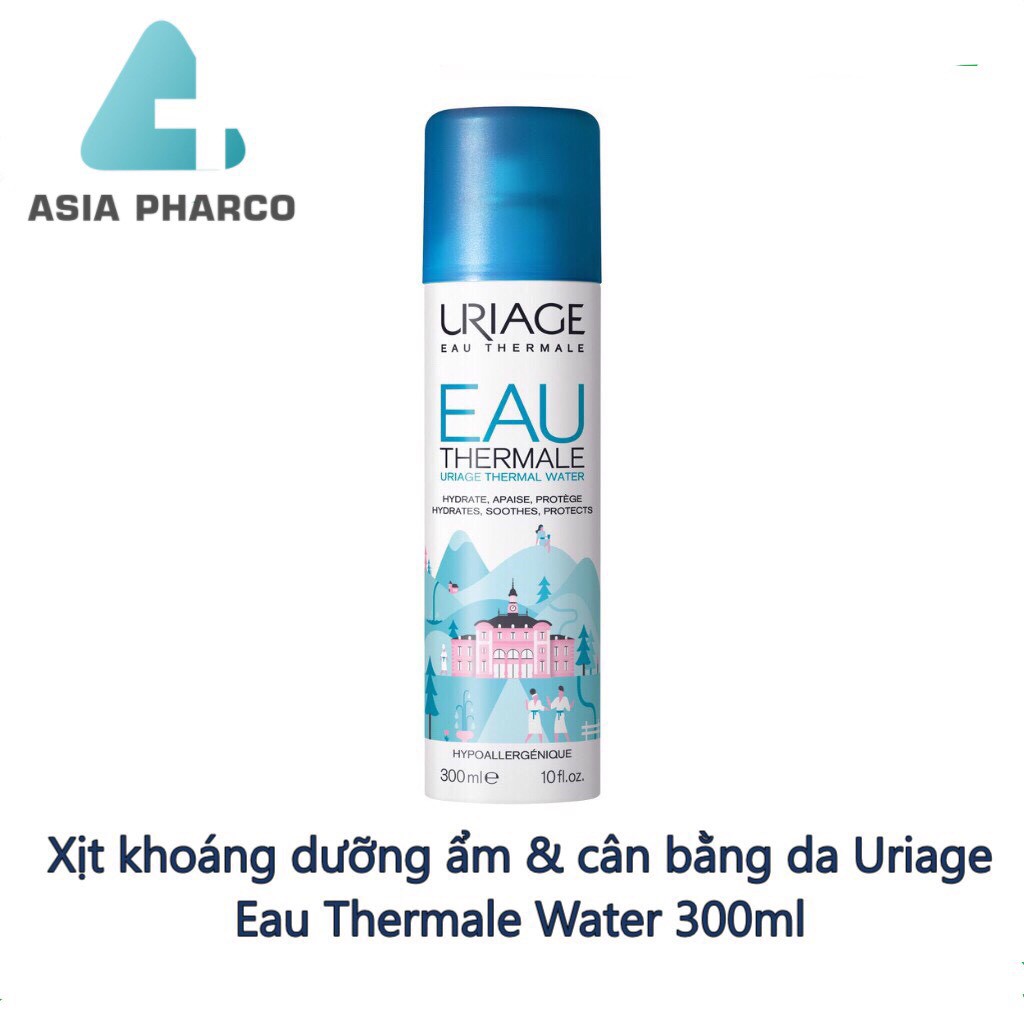 Xịt khoáng dưỡng ẩm &amp; cân bằng da Uriage Eau Thermale Water 300ml