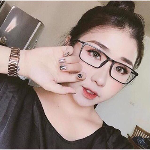Gọng kính cận 💗Kính mát giả cận gọng dẻo form Hàn Quốc nam nữ thời trang K1