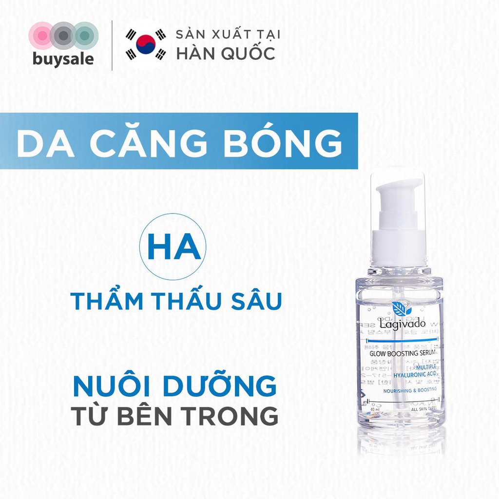 Tinh chất Serum dưỡng trắng da Hàn Quốc chính hãng, se khít lỗ chân lông Glow Boosting 40 ml - Buysales