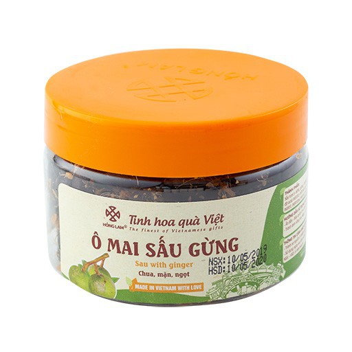 Ô MAI SẤU GỪNG HỒNG LAM CHUA MẶN NGỌT