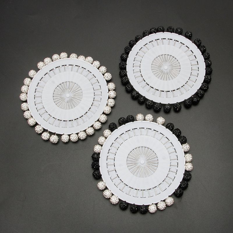 Set 30 Ghim Cài Khăn Trùm Đầu Kiểu Hồi Giáo Đính Đá Nhiều Màu Sắc Cho Nữ