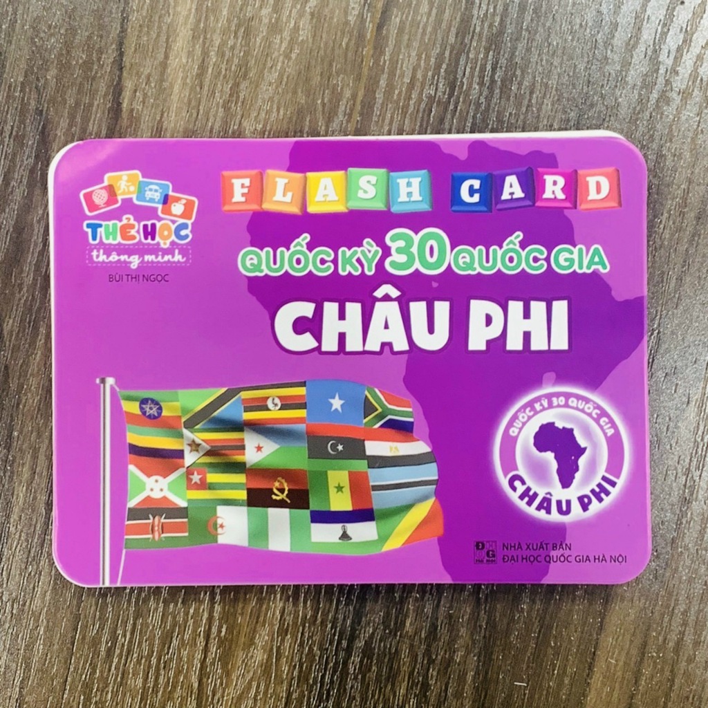 Flashcard Giới Thiệu Cờ Các Nước Trên Thế Giới, 175 Quốc Gia, Thủ Đô - Flashcard Tiếng Anh, Tiếng Việt Cho Bé