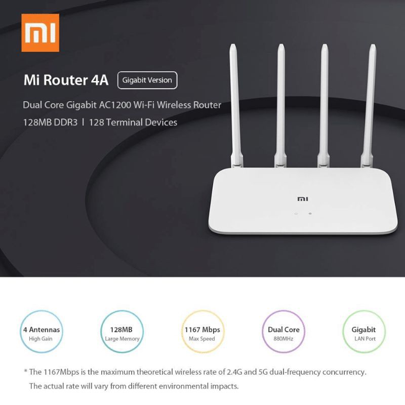 Mi Bộ Phát Wifi 4a Gigabit | BigBuy360 - bigbuy360.vn