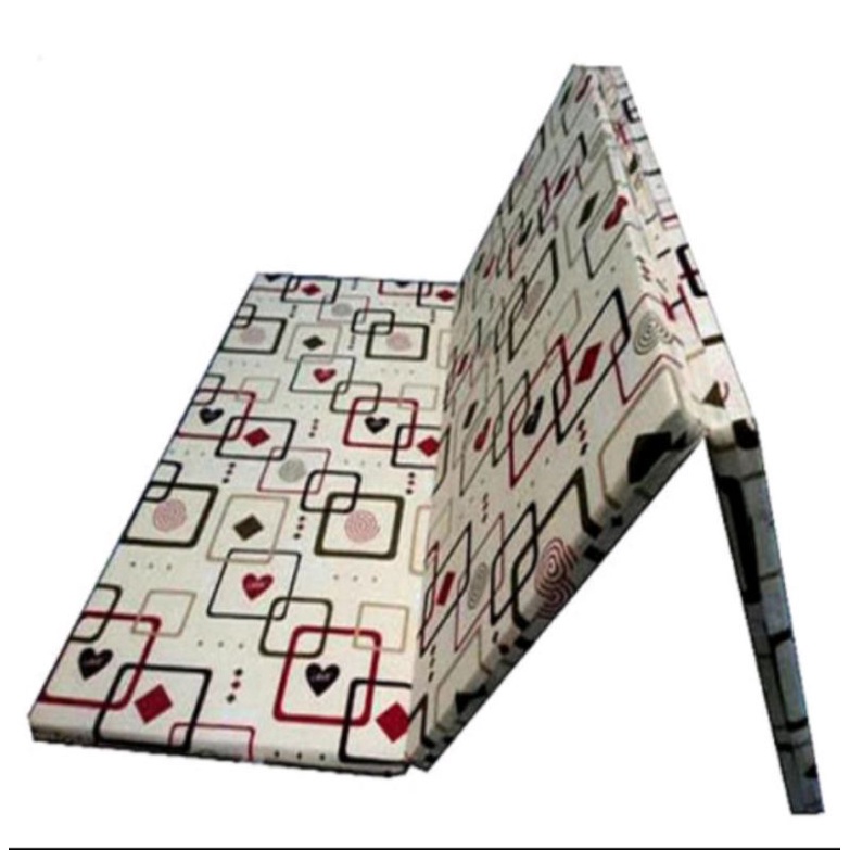 Nệm PE gấp 3 đủ kích thước 80cm, 1m, 1m2, 1m4, 1m6, 1m8.