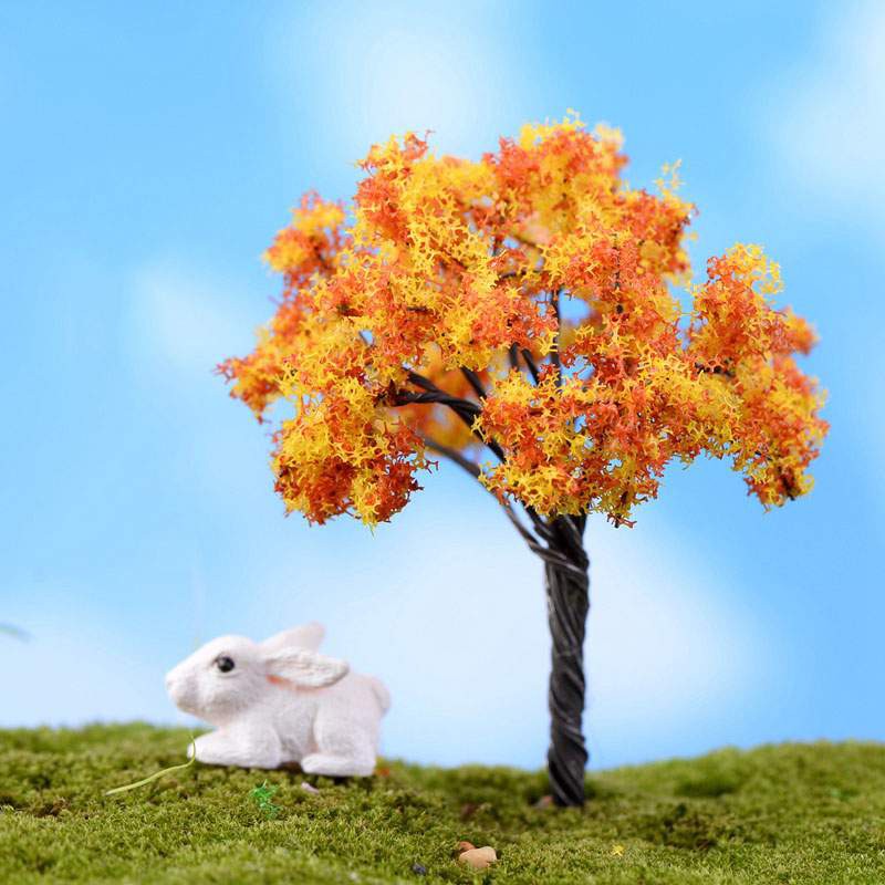 Mô hình cây giả mini nhiều loại đủ màu sắc
