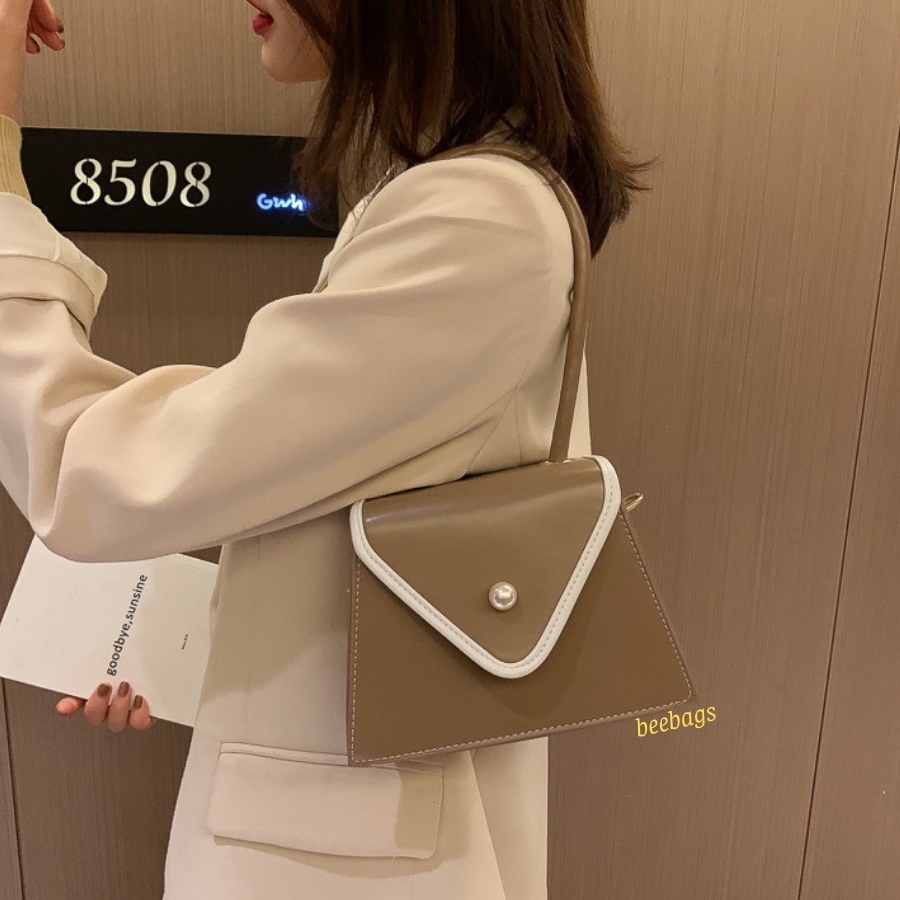 Túi Da Đeo Vai Đeo Chéo Nữ Vừa Điện Thoại Màu Đen, Nâu, Be Dễ Phối Đồ | TX07 | Túi Nữ Sang Trọng, Lịch Sự Đi Chơi, Cafe