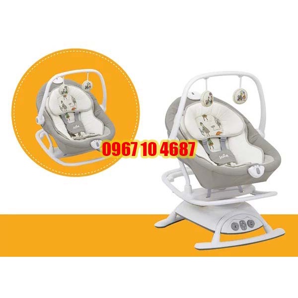 Nôi đưa em bé Joie Sansa 2in1 Leo - Portrait