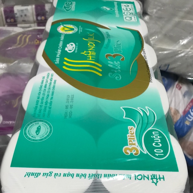 Combo 3 bịch giấy vệ sinh Hà Nội không lõi