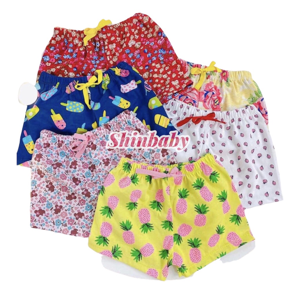 Quần đùi, quần short có nơ cho bé hàng mát mịn, cotton xuất dư xịn