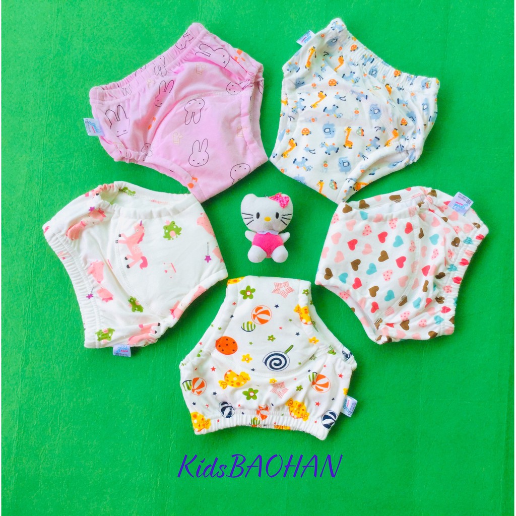 5 Quần bỏ bỉm GOODMAMA Size : 110 cho bé từ 14 kg-17 kg