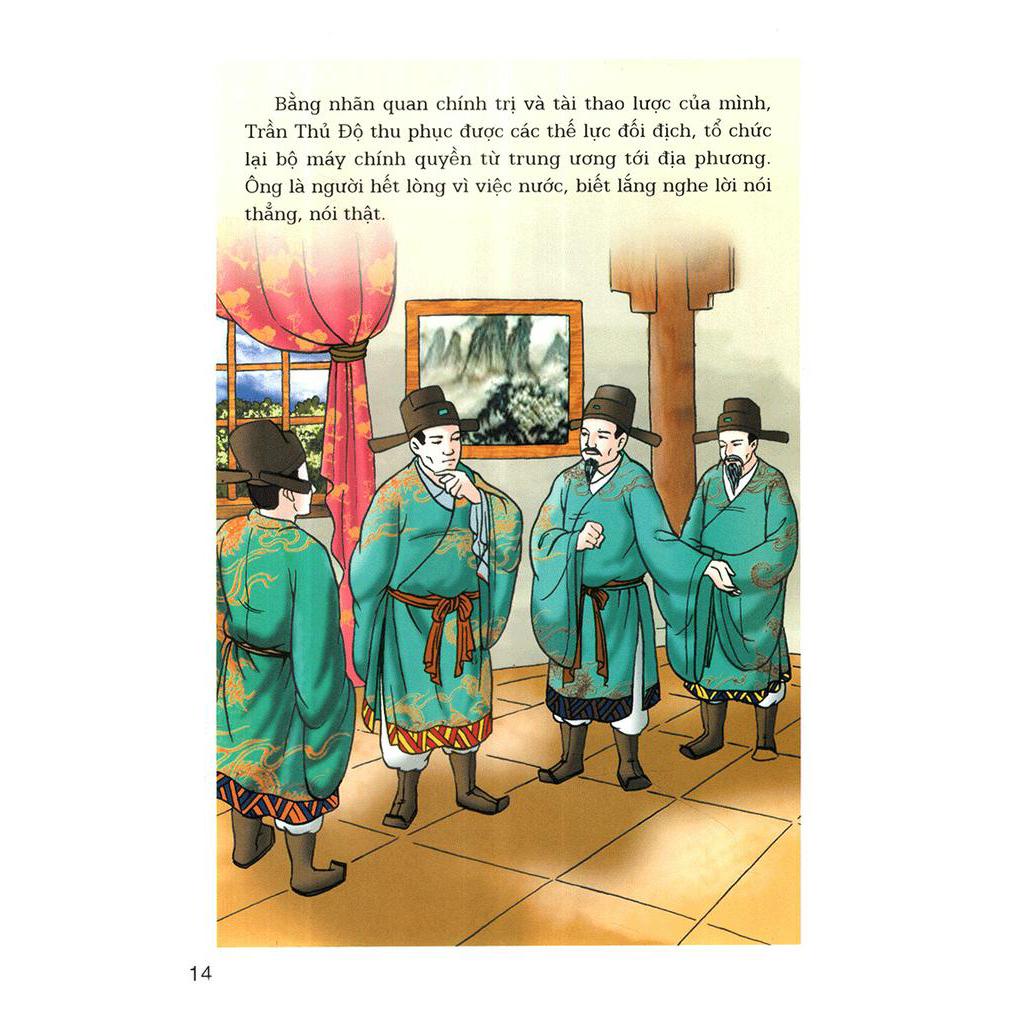 Sách Truyện Tranh Lịch Sử - Thái Sư Trần Thủ Độ
