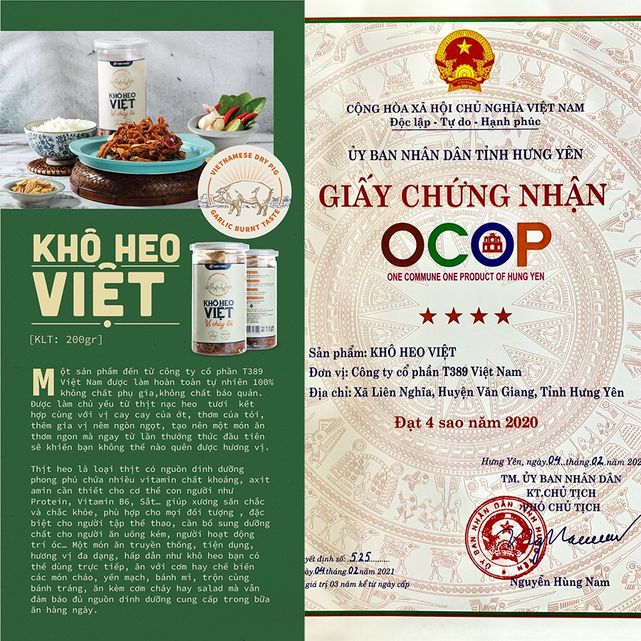 Khô Heo Cháy Tỏi Sako Foods giòn ngon đậm vị, Hộp 200g, đồ ăn vặt siêu ngon - Nuti Vegan | BigBuy360 - bigbuy360.vn