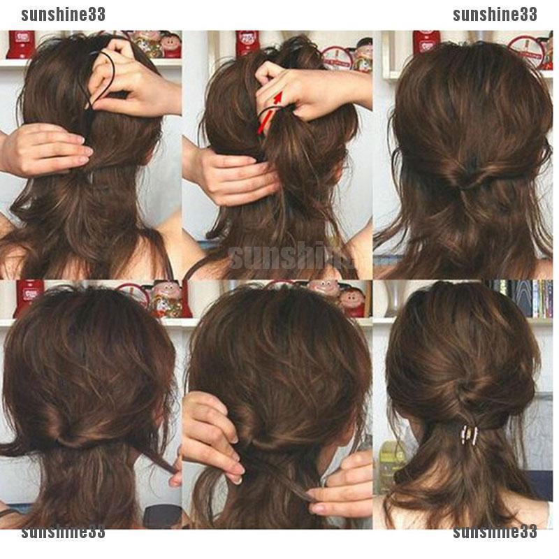 Bộ 4 Dụng Cụ Tạo Kiểu Tóc Đuôi Ngựa