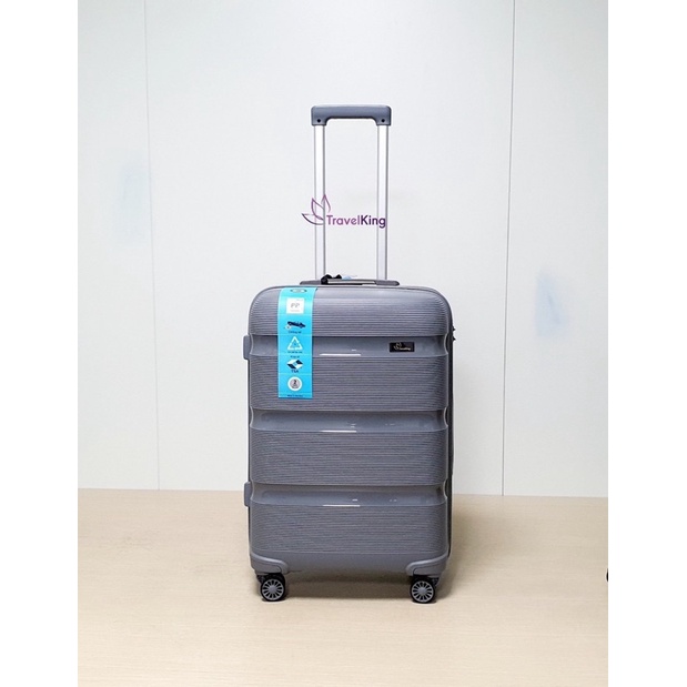 Vali travelking mã 884 siêu bền dc làm từ nhựa pp chống xước chống va đập đủ 3 Size