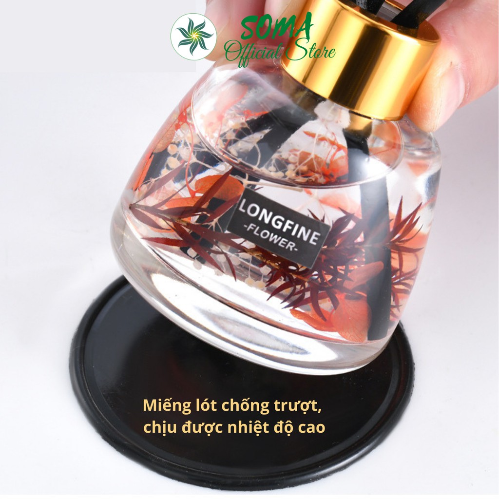 Nước Hoa Ô Tô Tinh Dầu Thơm Xe Hơi Thiên Nhiên 120ML Thơm Phòng Ngủ Đế Cao Su Chống Trượt KT10 | BigBuy360 - bigbuy360.vn