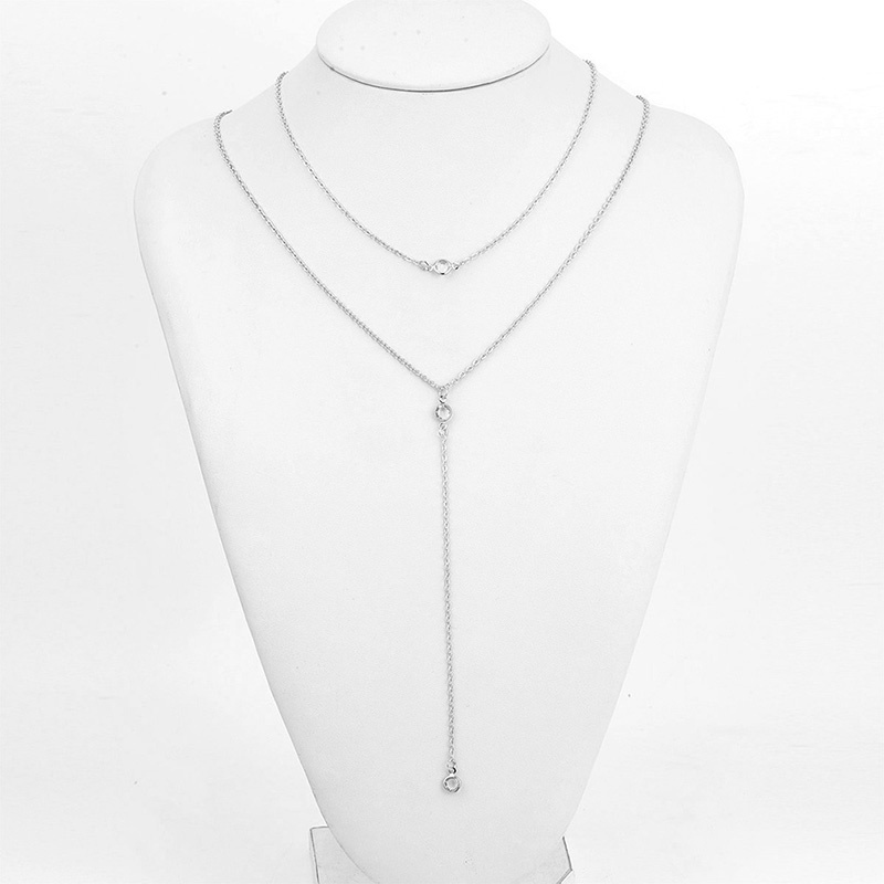 vòng cổ Nhiều Tầng Họa Tiết Chấm Bi Thanh Lịch Và Thoải Mái Cho Nữ