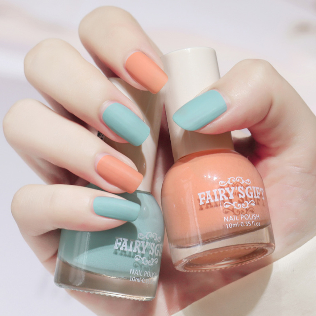 Nước Sơn Móng Tay Tông Lì Nhanh Khô Chống Nước Dễ Dùng 10ml