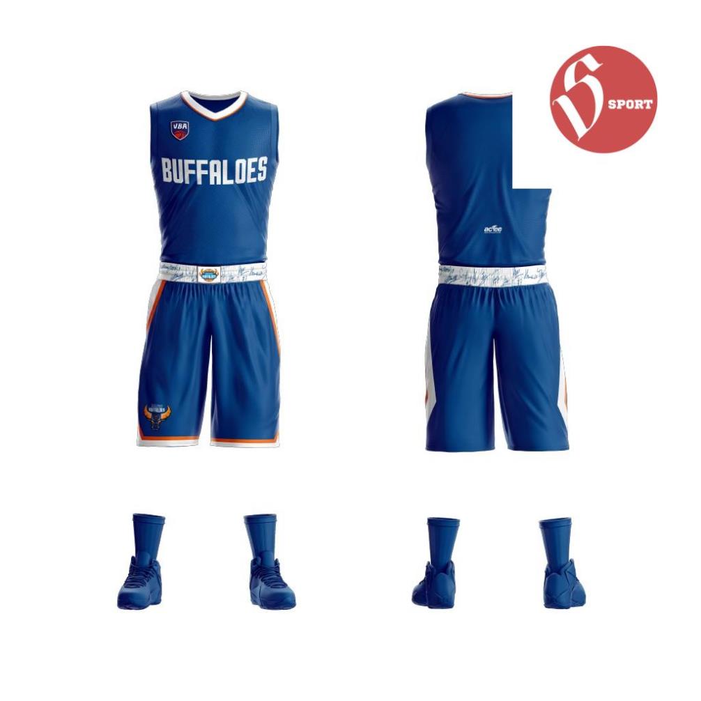 Bộ quần áo bóng rổ actee VBA mùa giải 2021 - Đội Hà Nội Buffaloes