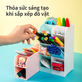 Kệ ống đựng bút mỹ phẩm 5 ngăn