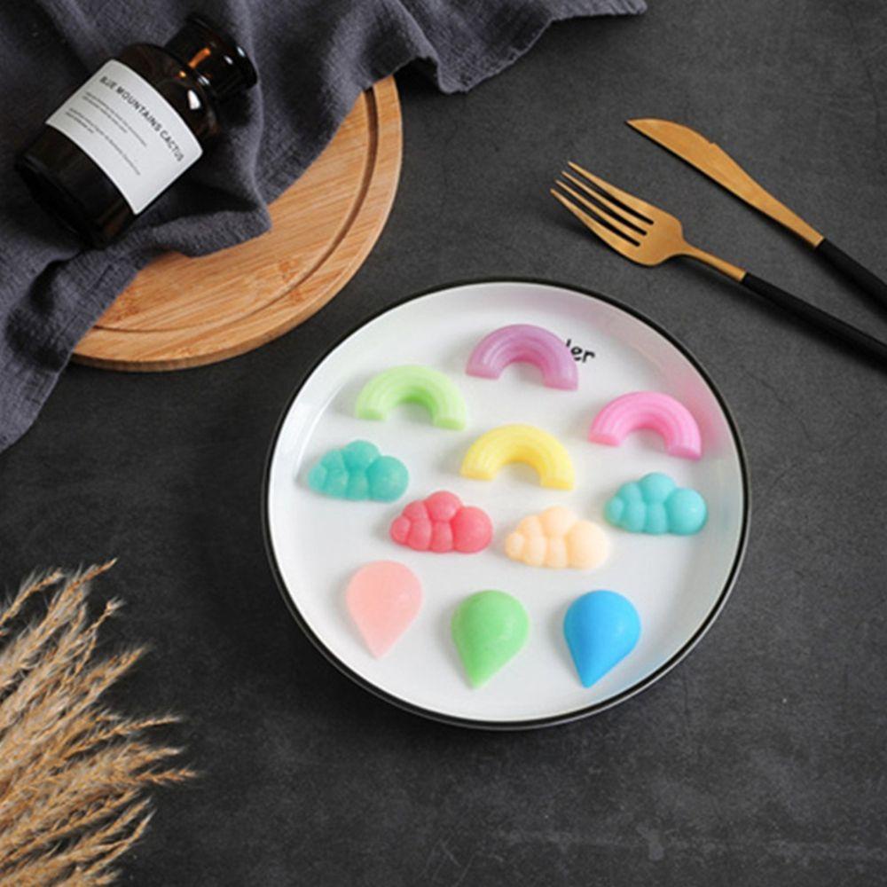 AUGUSTINA Khuôn Silicone Tạo Hình Làm Bánh Kẹo Hình Giọt Nước