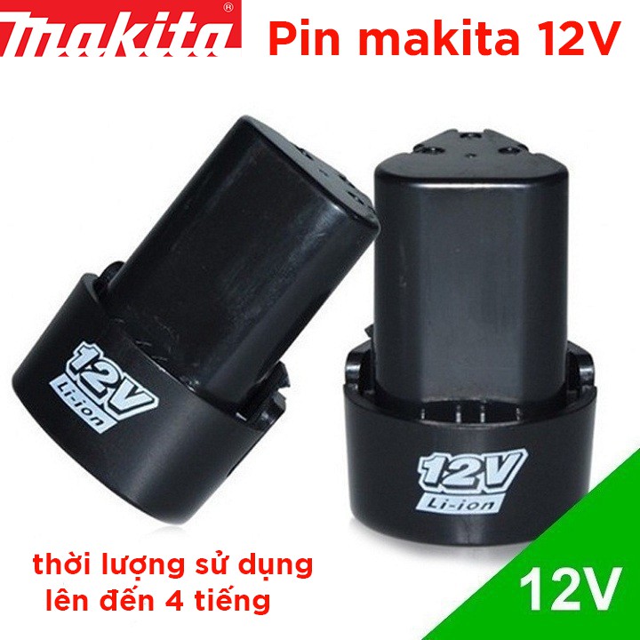 Pin máy khoan MAKITA 12V - Hàng mới