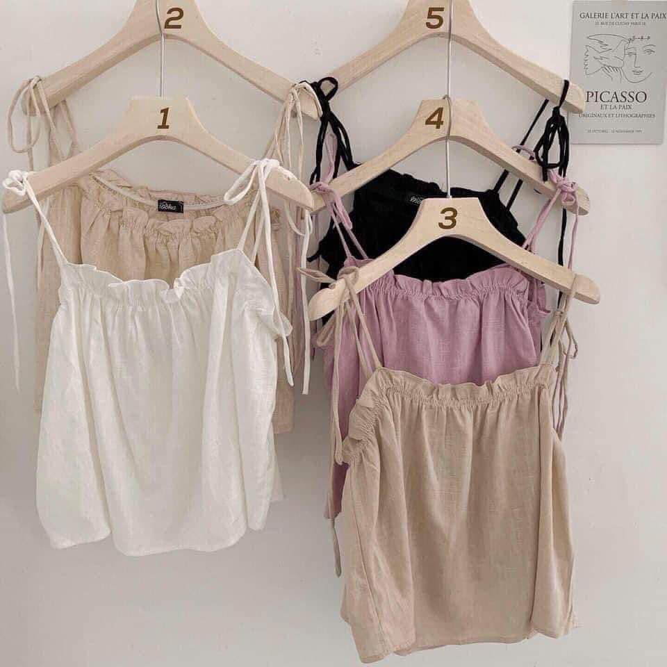 ÁO Croptop🍃FREESHIP🍃áo 2s bo chun đũi vintage nhẹ nhàng mix được mọi đồ | BigBuy360 - bigbuy360.vn