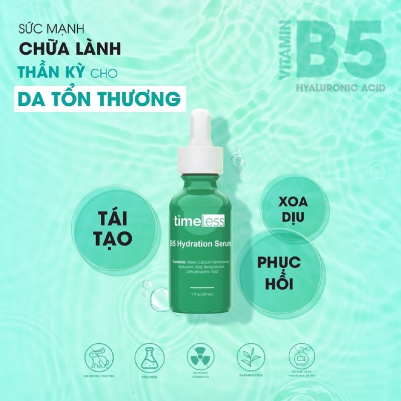 Serum B5 Timeless phục hồi da 30ml