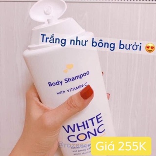 SỮA TẮM TRẮNG DA WHITE CONC