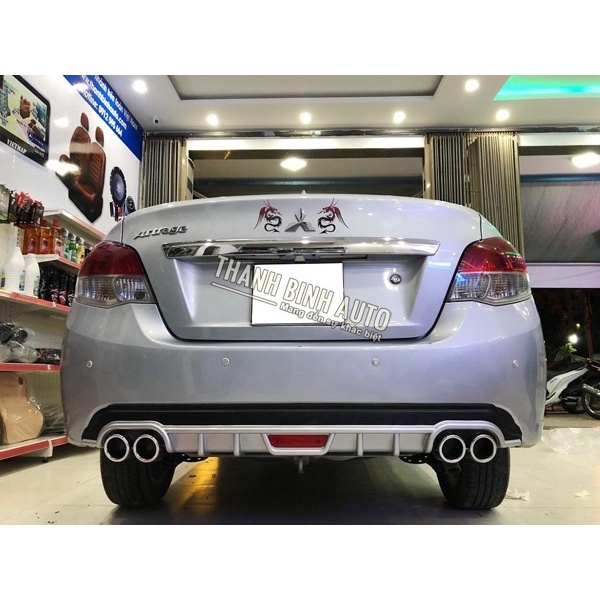 Lippo, Lip Chia Pô,Ốp Cản Sau Cho xe Attrage Hàng Cao Cấp Loại 1