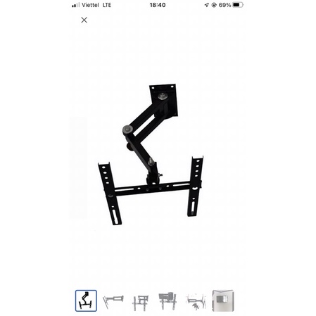 Giá Treo Tivi Góc Xoay Đa Năng , 42-65  inch! chính hãng