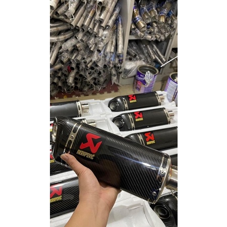 Pô AKRAPOVIC RACING LINE full carbon nhập khẩu