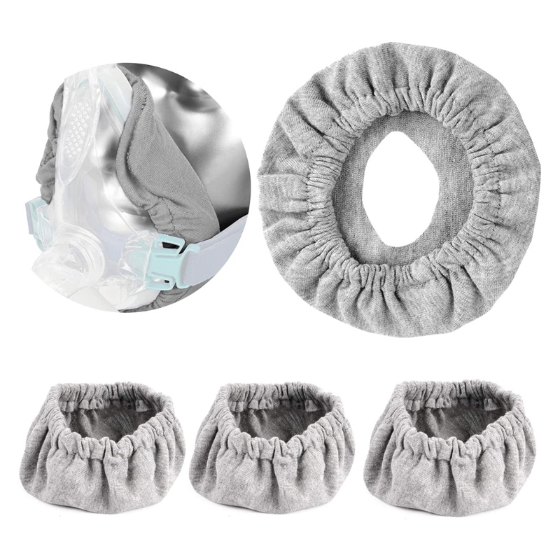 Bộ 4 Miếng Đệm Cotton Mềm Mại Phủ Toàn Diện Có Thể Tái Sử Dụng Cho CPAP