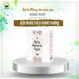 Bột nhuộm tóc Ogatic - Màu Nâu