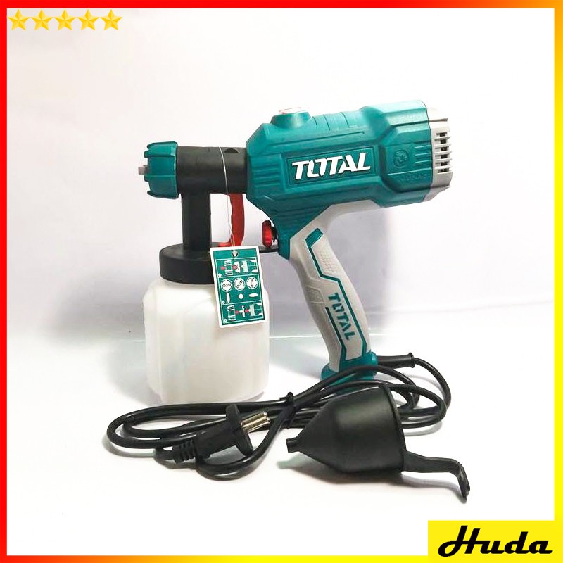 (Chính hãng) Súng phun sơn- Máy phun sơn dùng điện 450W  Total TT3506 uio