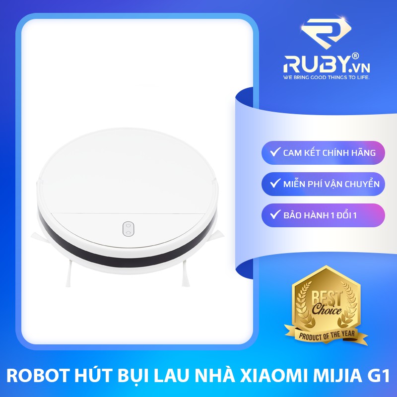 Robot Hút Bụi Lau Nhà Thông Minh XIAOMI MIJIA Chính Hãng Với Lực Hút Lên Đến 2200Pa Hệ Thống Lọc Bụi 3 Lớp Hiệu Quả