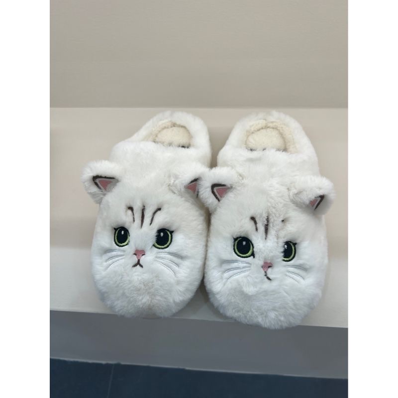 Dép Bông Mang Trong Nhà Mùa Đông Dành Cho Các Cặp Đôi Hình Mèo Con Cục Súc Hot Hit 2022