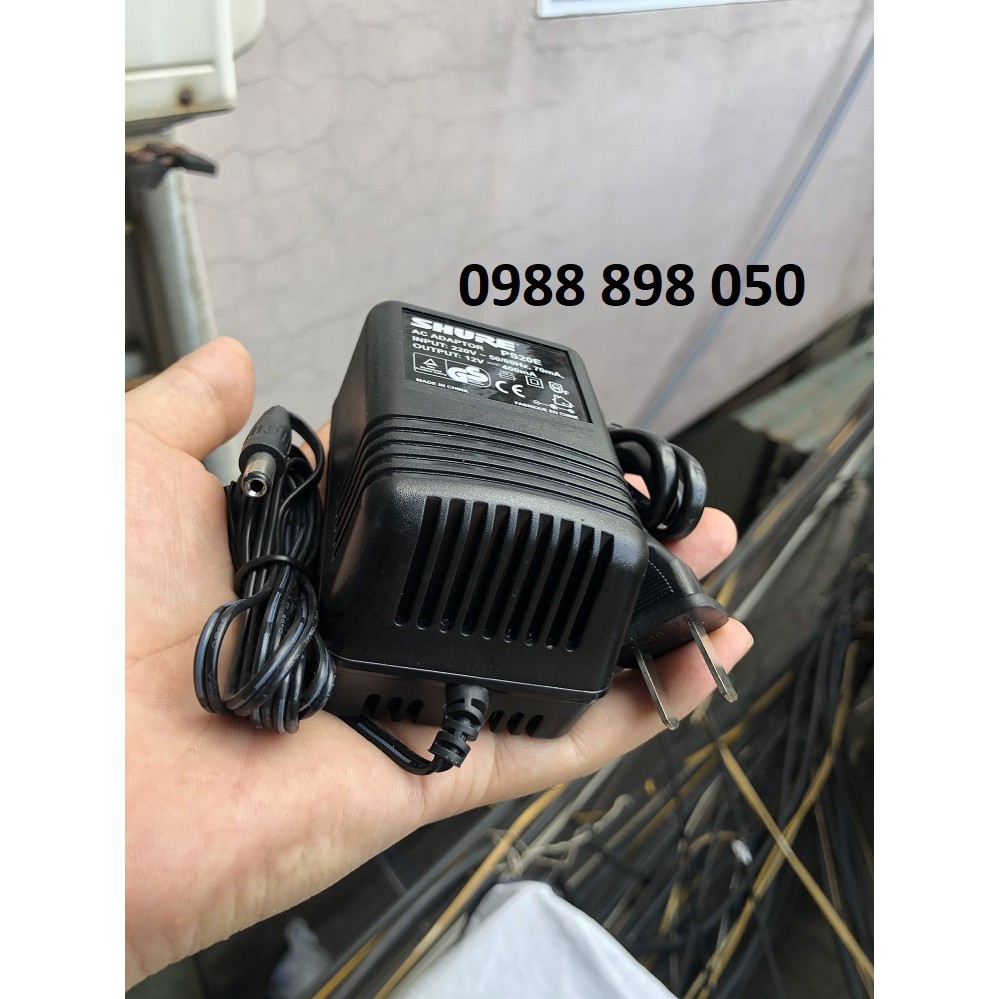 Adapter 12V- 400ma Cho Đầu Thu Micro Shure